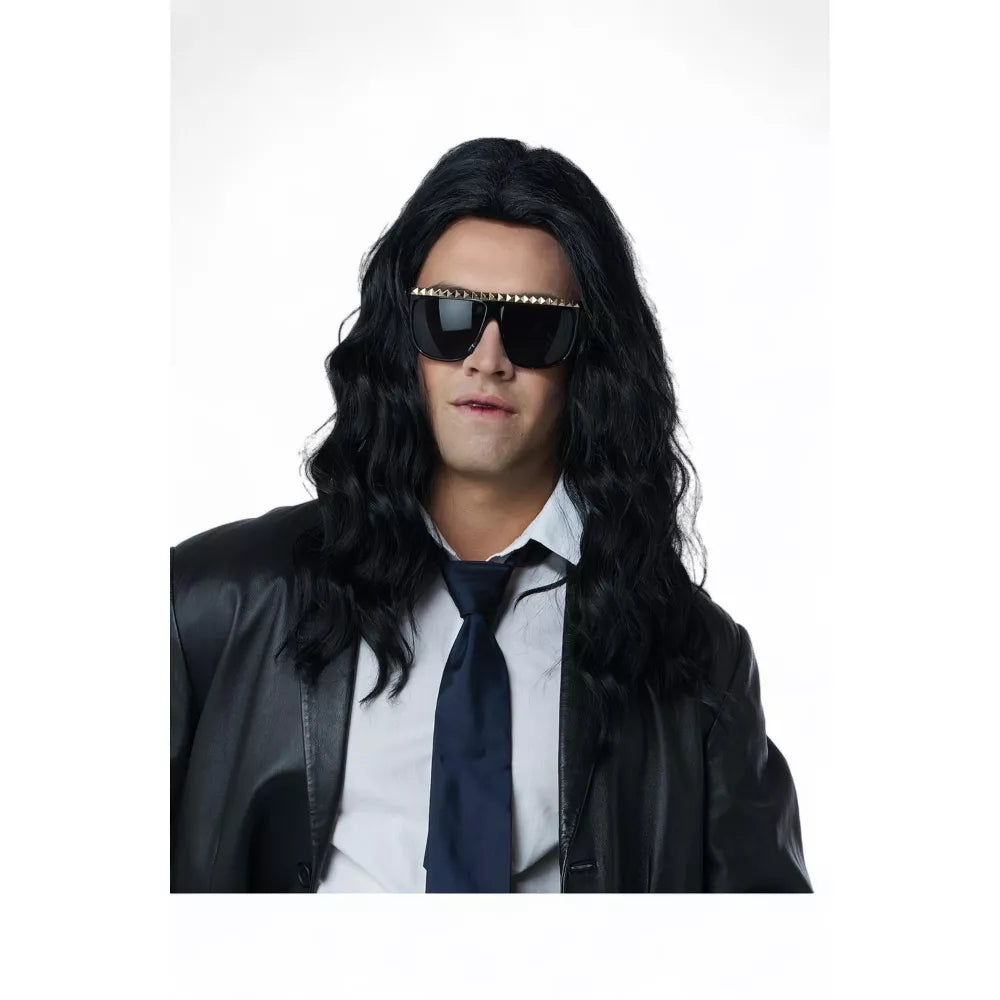 Men's Long Wavy Cosplay Adult Wig