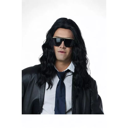 Men's Long Wavy Cosplay Adult Wig