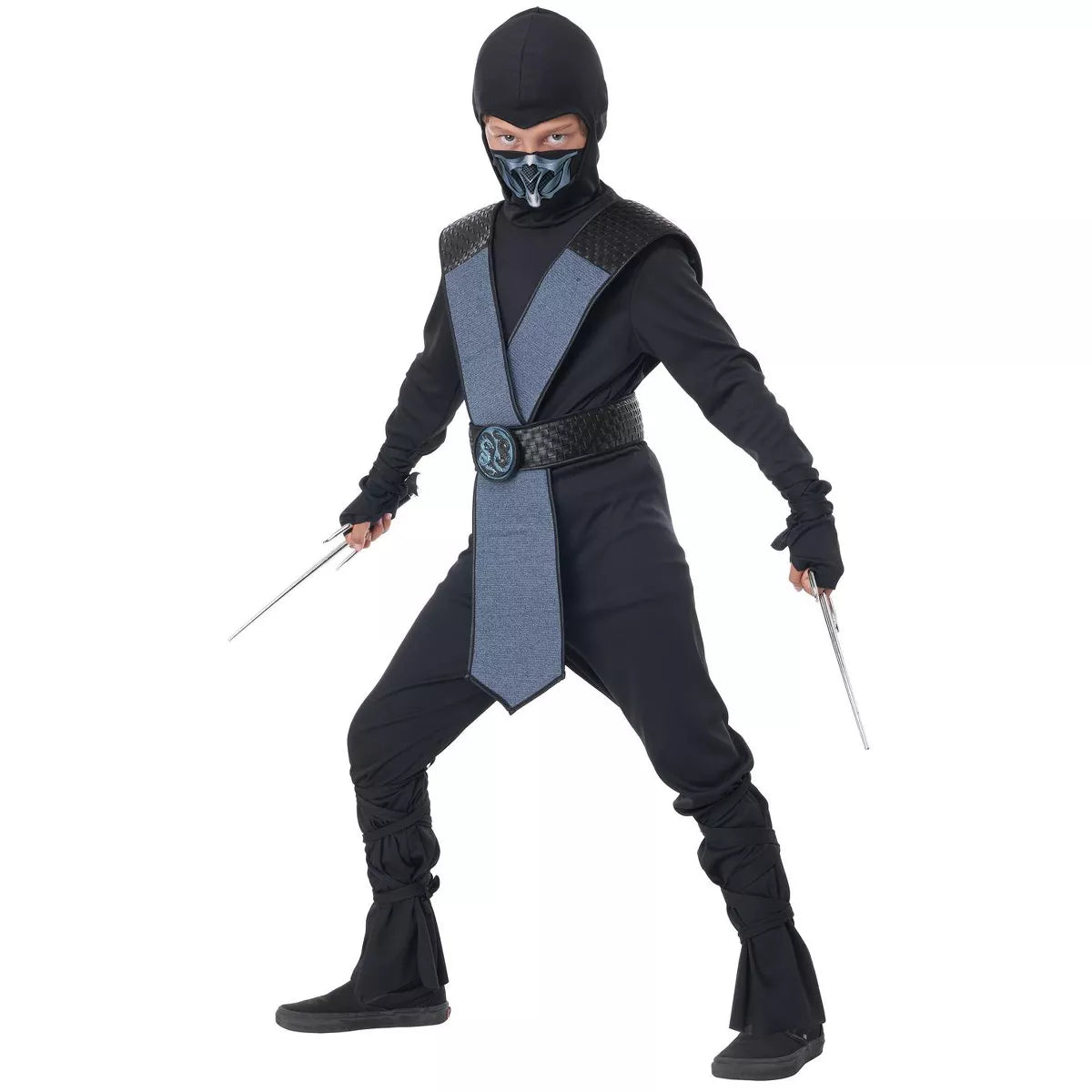 Dragon Master Grey Ninja Child Costume