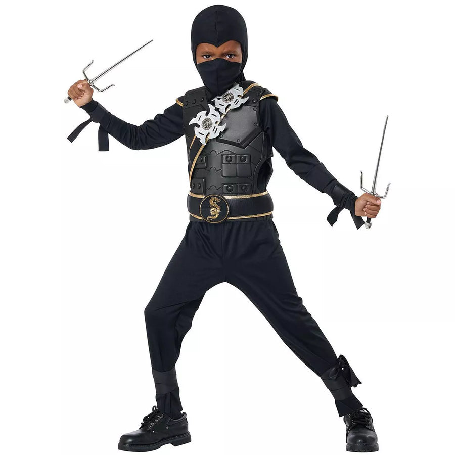 Elite Ninja Boys Costume.