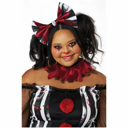 Savage Clown Women Plus Size Costume