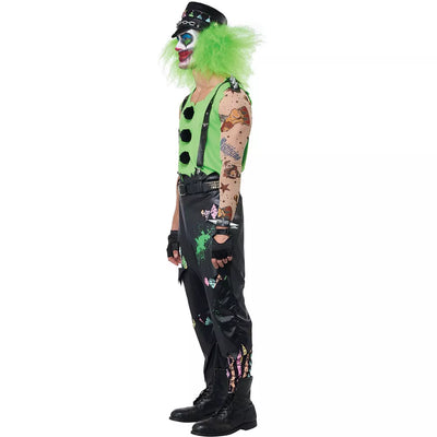 Crazed Clown Men's Costume