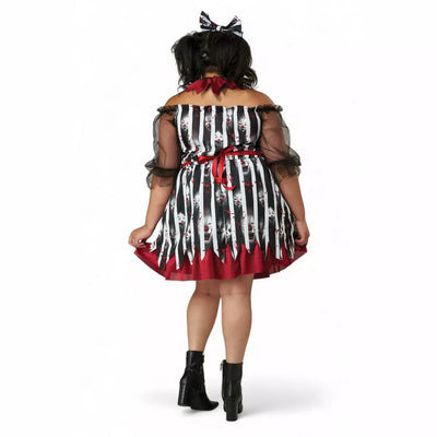 Savage Clown Women Plus Size Costume