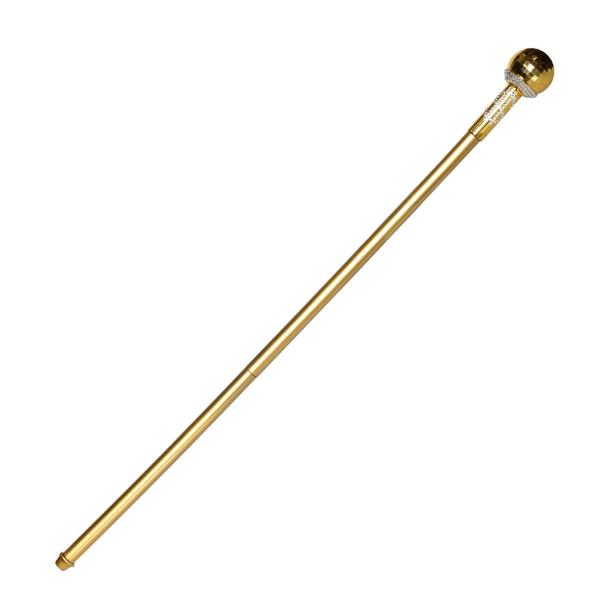 Gold Cane with Dollar Sign Adult Costume Accessory