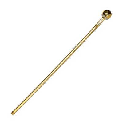 Gold Cane with Dollar Sign Adult Costume Accessory