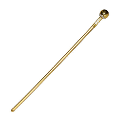 Gold Cane with Dollar Sign Adult Costume Accessory