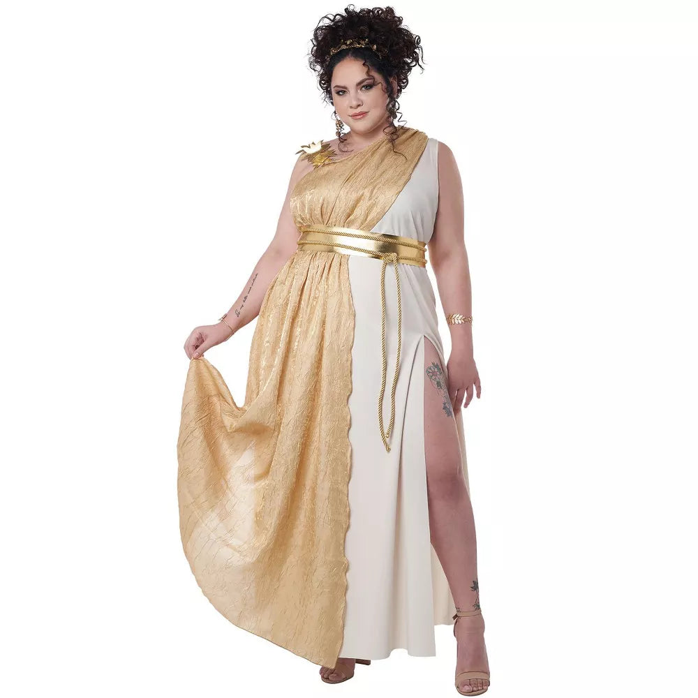 Golden Goddess Plus Size Women's Costumes.