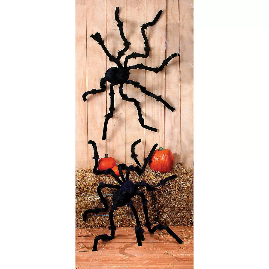 A spooky and eye-catching 96 Giant Light Up Spider decoration for Halloween