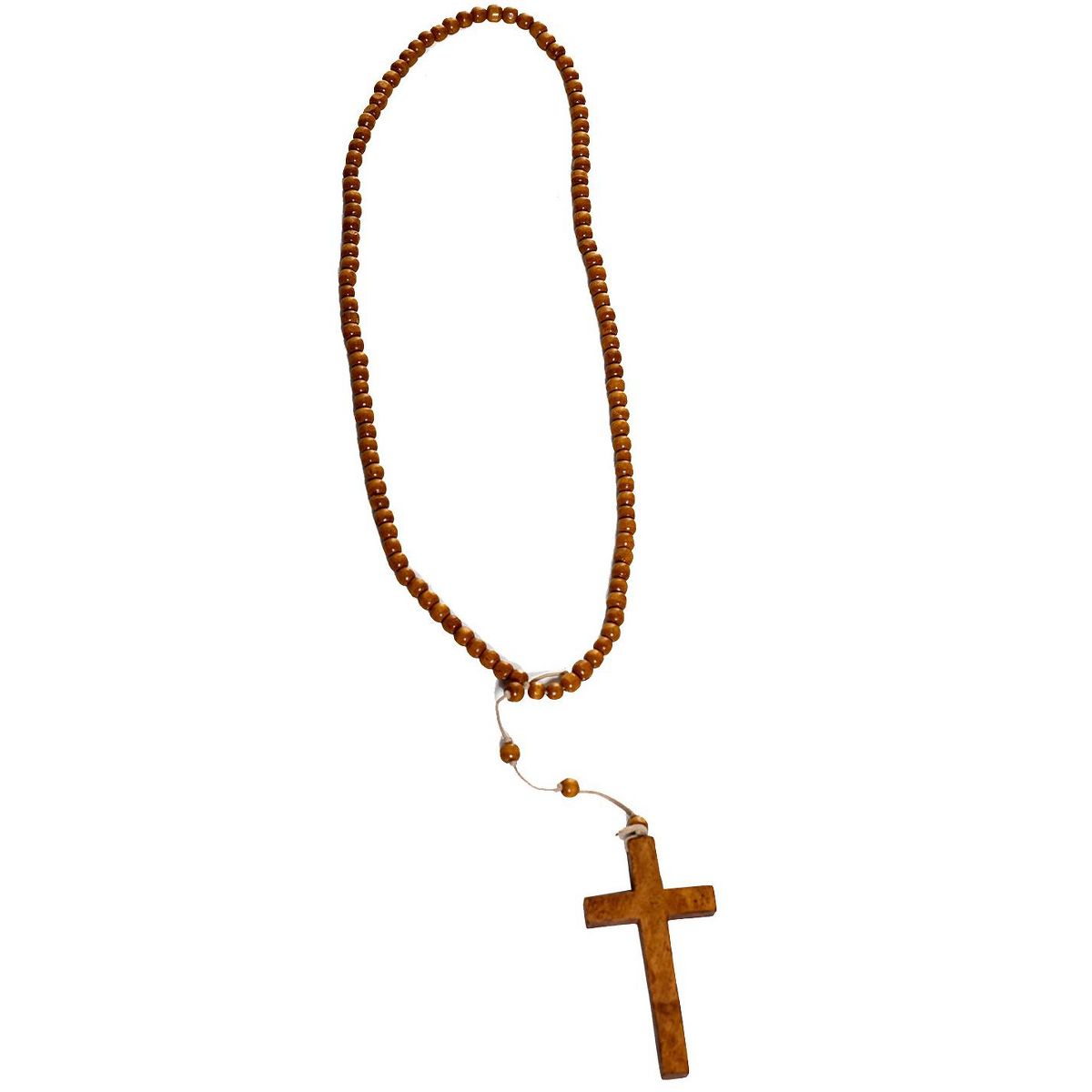 Wooden Cross Necklace