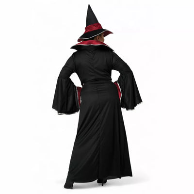 Ruby Red Glamour Witch Plus Size Costume