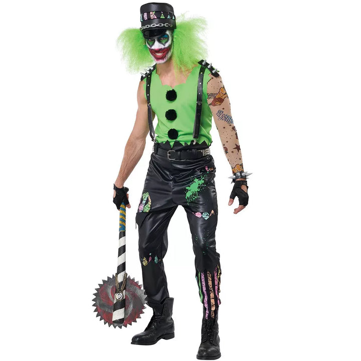 Crazed Clown Men's Costume