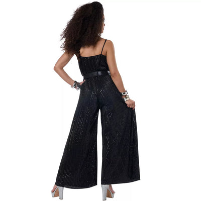 Let's Dance Disco Jumpsuit Womens Costume.