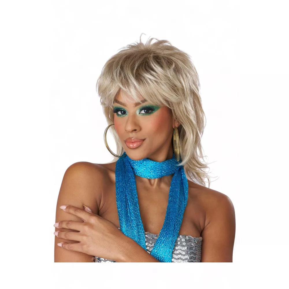 70s Shaggy Chic Adult Wig, Dirty Blonde