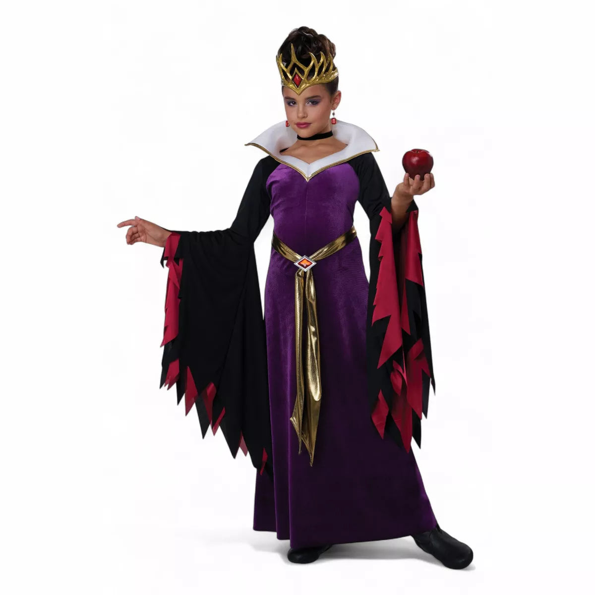 Evil Queen Cosplay Dress, Child