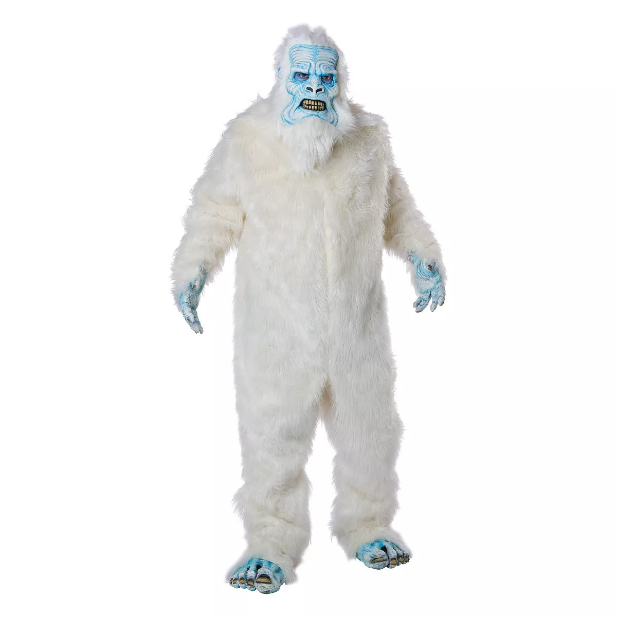 Deluxe Abominable Snowman With Premium Fur Adult Costume