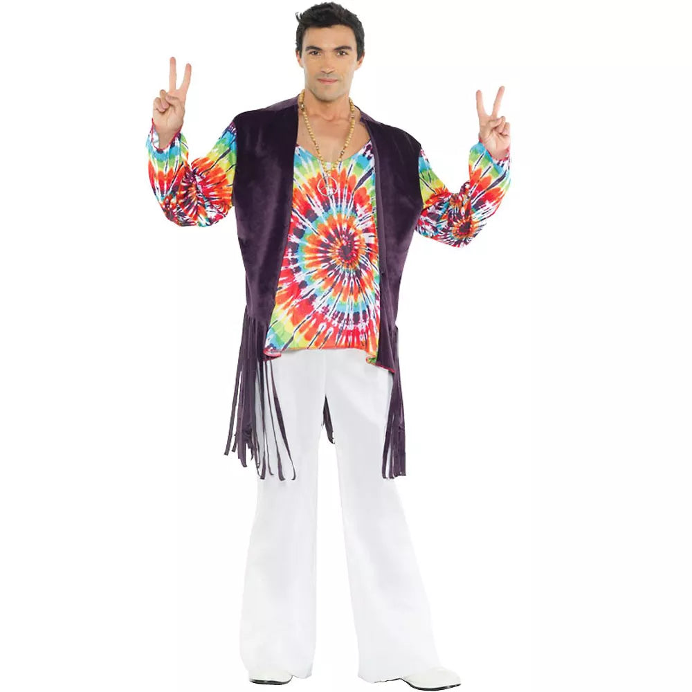 60'S Tie Dye Adult Costume