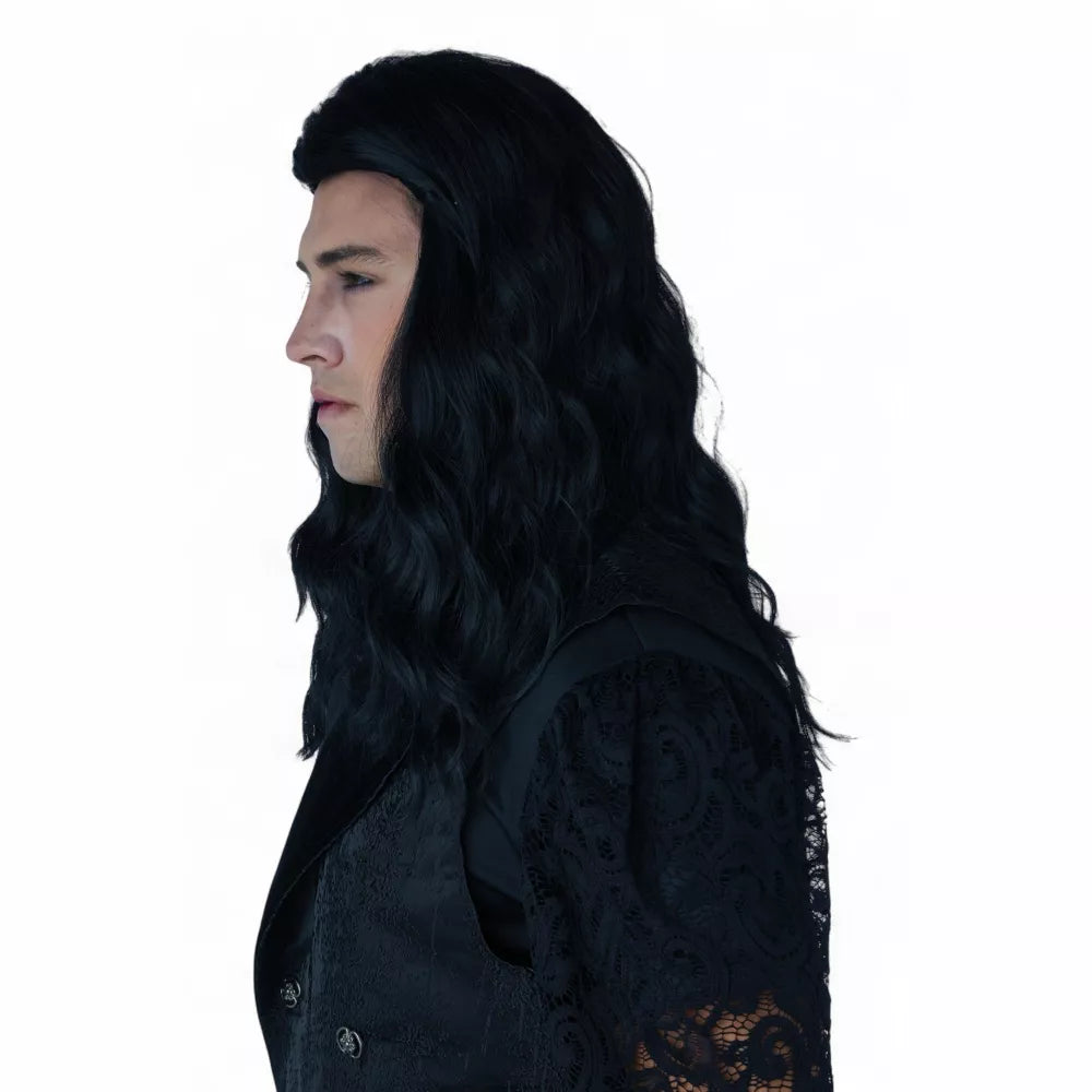 Men's Long Wavy Cosplay Adult Wig