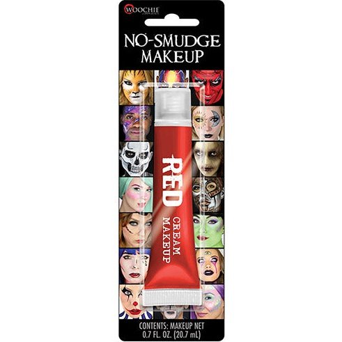 Long-lasting and smudge-proof red makeup in a 20ml container