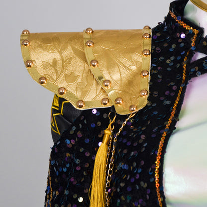 Golden Stage Inspired Deluxe Rumi Costume, Child - Demon Hunters