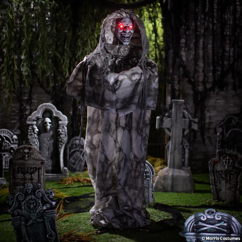 Life-Size Animated Light-Up Sudden Surprise Witch - 5 ft