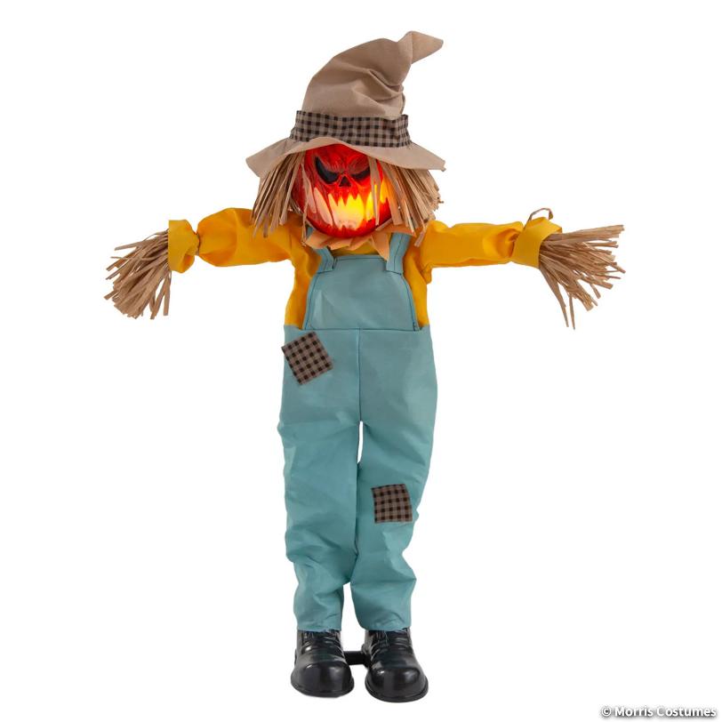 Light-Up Sonic Scarecrow Standing Decoration - 3 ft