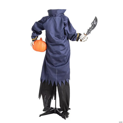 Light-Up Standing Pop-Up Pirate with Sound Halloween Decoration 5 Ft. 4"