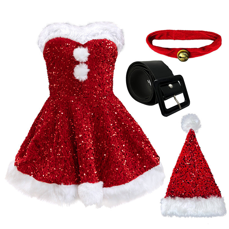 Christmas Santa Womens Costume