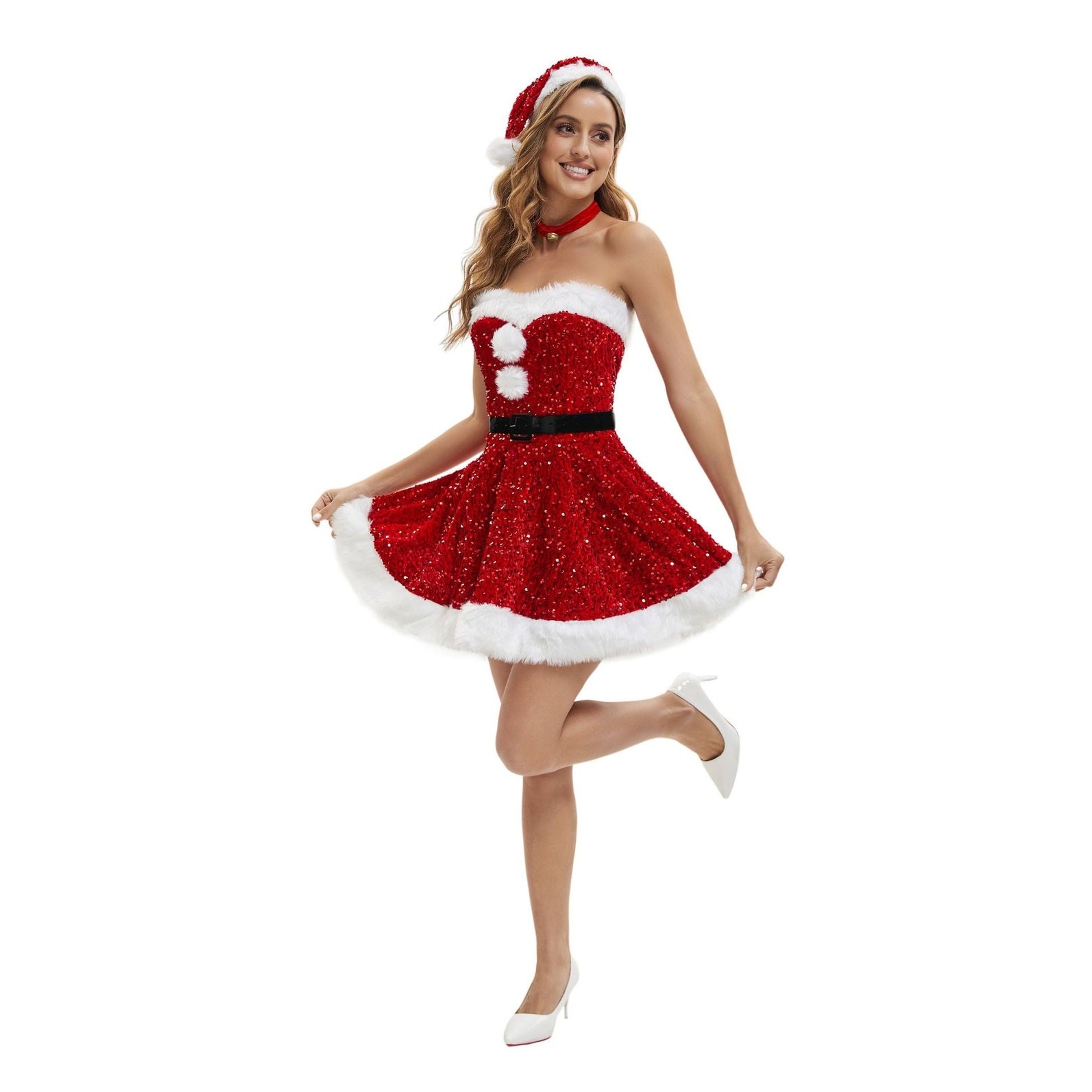 Christmas Santa Womens Costume