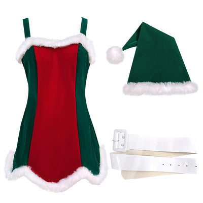 Christmas Elf Womens Costume