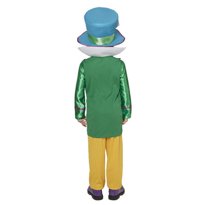 Mad Hatter Boys Deluxe Costume Size 6-8.