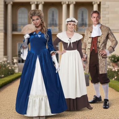 Colonial Era Dress/Martha Washington Adult Costume