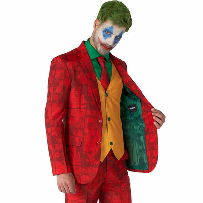 Full body costume featuring bold and vibrant colors