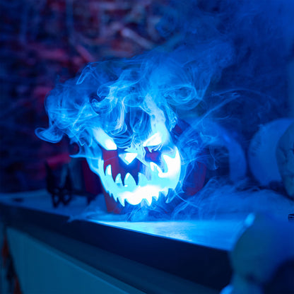 Halloween Pack – Compact LED Smoke Machine 550W and Pumpkin Cover