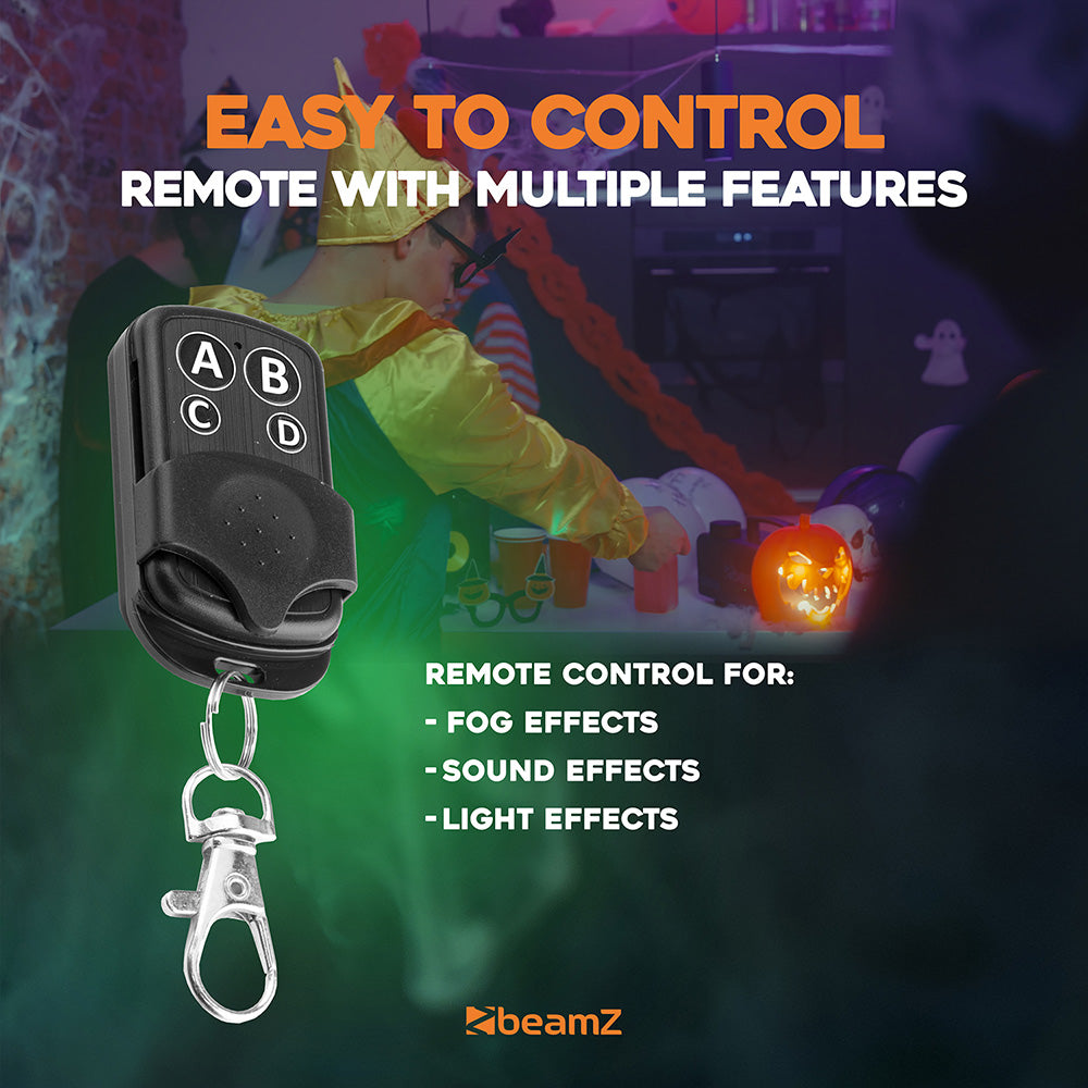 Halloween Pack – Compact LED Smoke Machine 550W and Pumpkin Cover