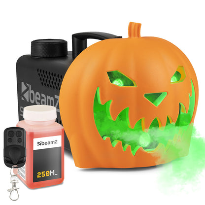 Halloween Pack – Compact LED Smoke Machine 550W and Pumpkin Cover