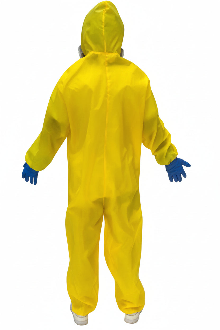 Hazmat Suit Costume with Gas Mask
