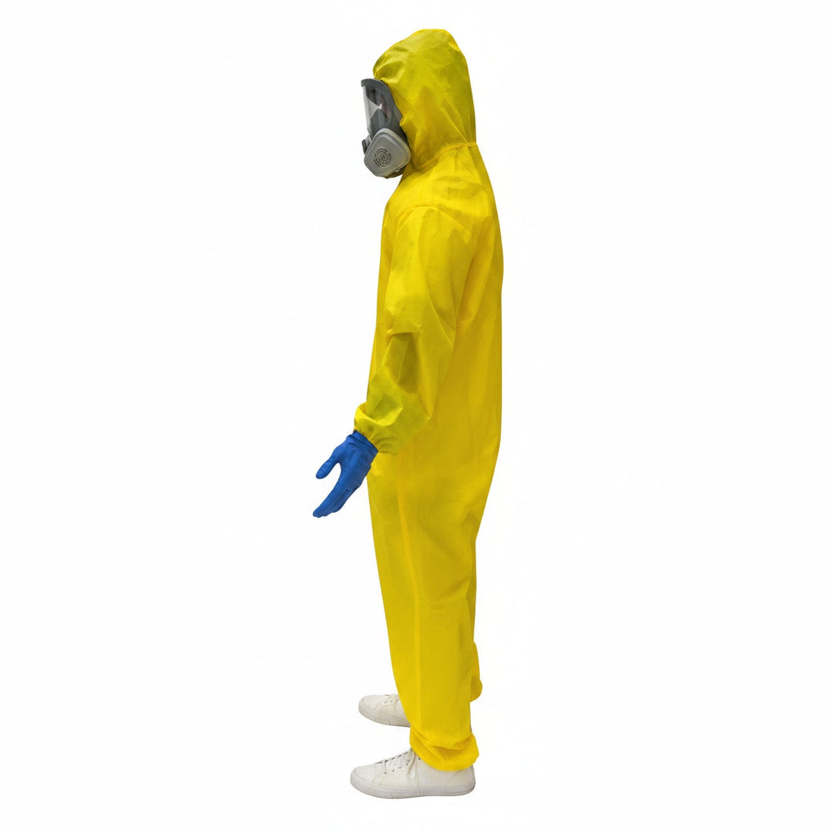 Hazmat Suit Costume with Gas Mask
