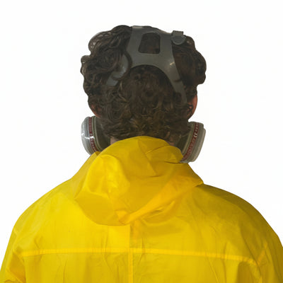 Hazmat Suit Costume with Gas Mask