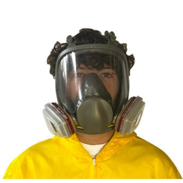 Hazmat Suit Costume with Gas Mask