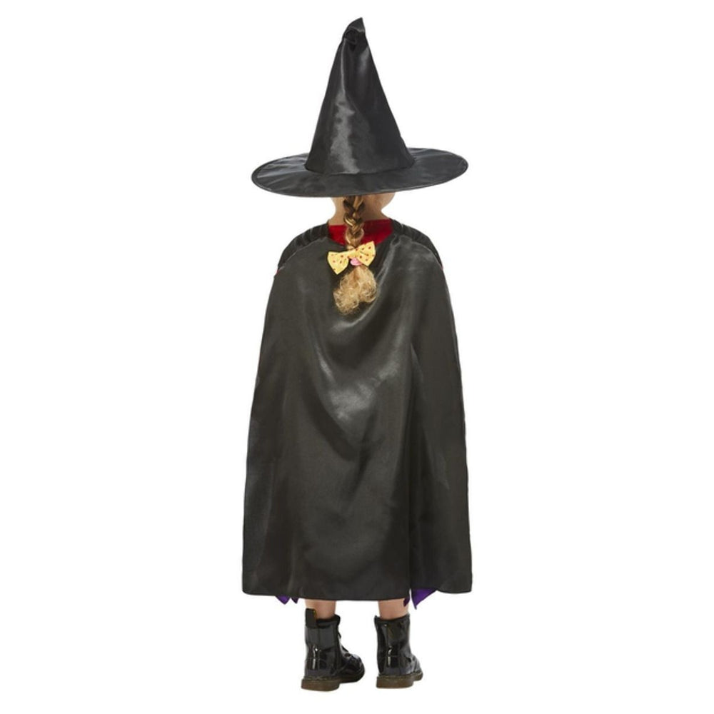 Adorable Julia Donaldson Room On The Broom Deluxe Costume for girls with witch hat