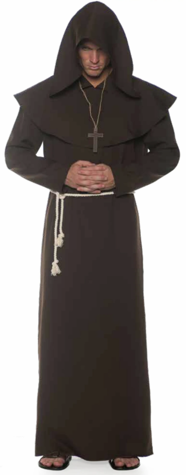Monk Robe,Brown