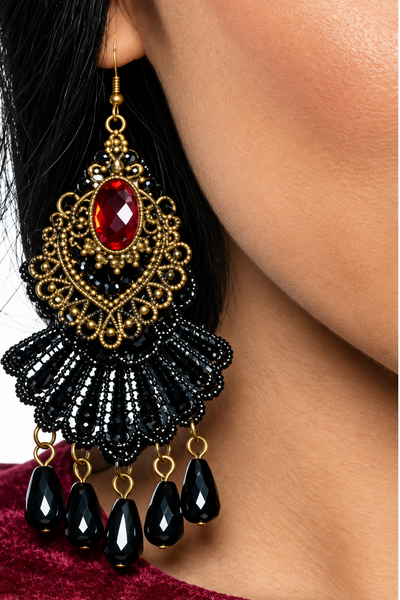 Victorian Costume Earrings