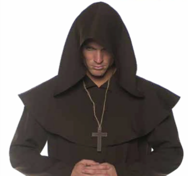 Monk Robe,Brown