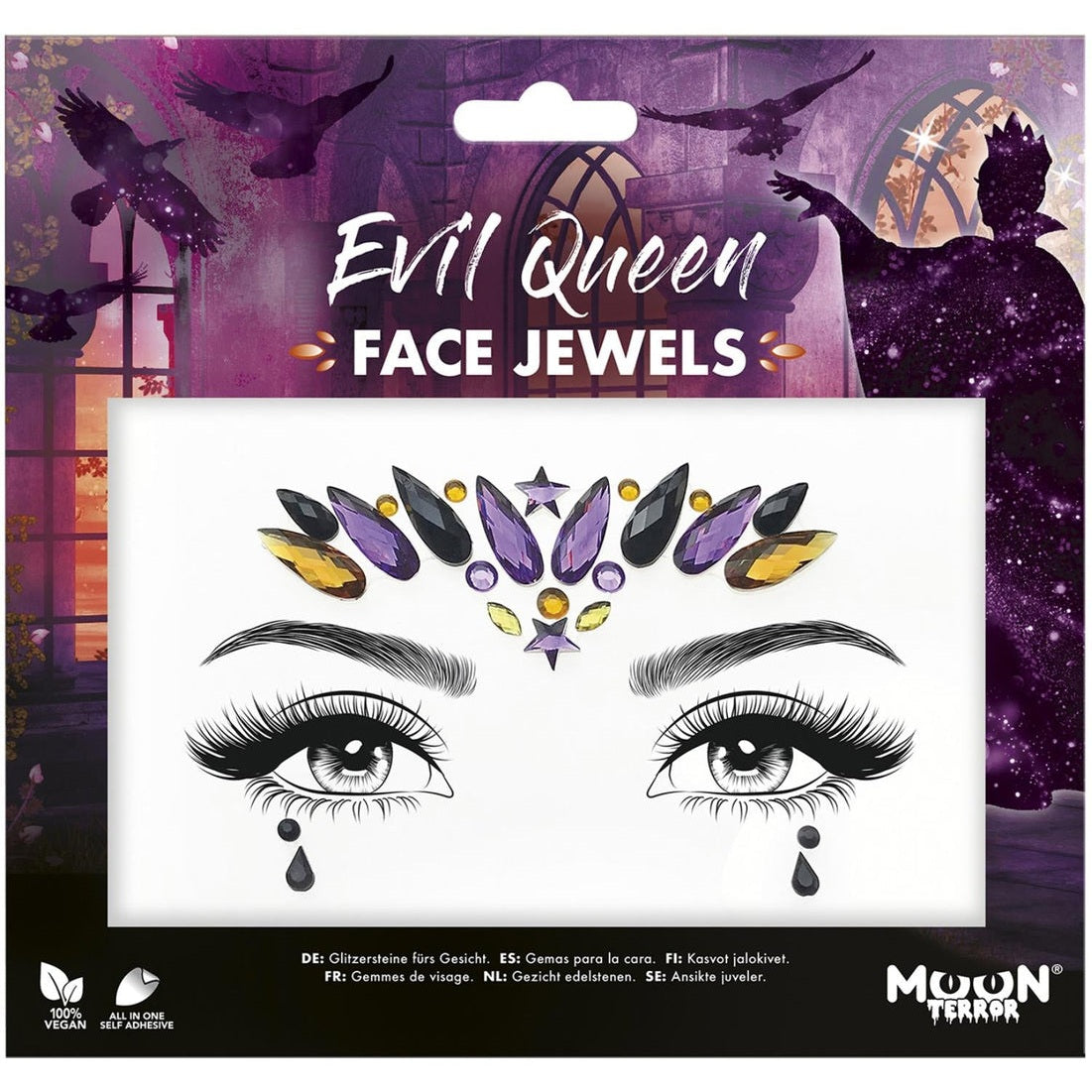 Moon Terror Face Jewels, Evil Queen