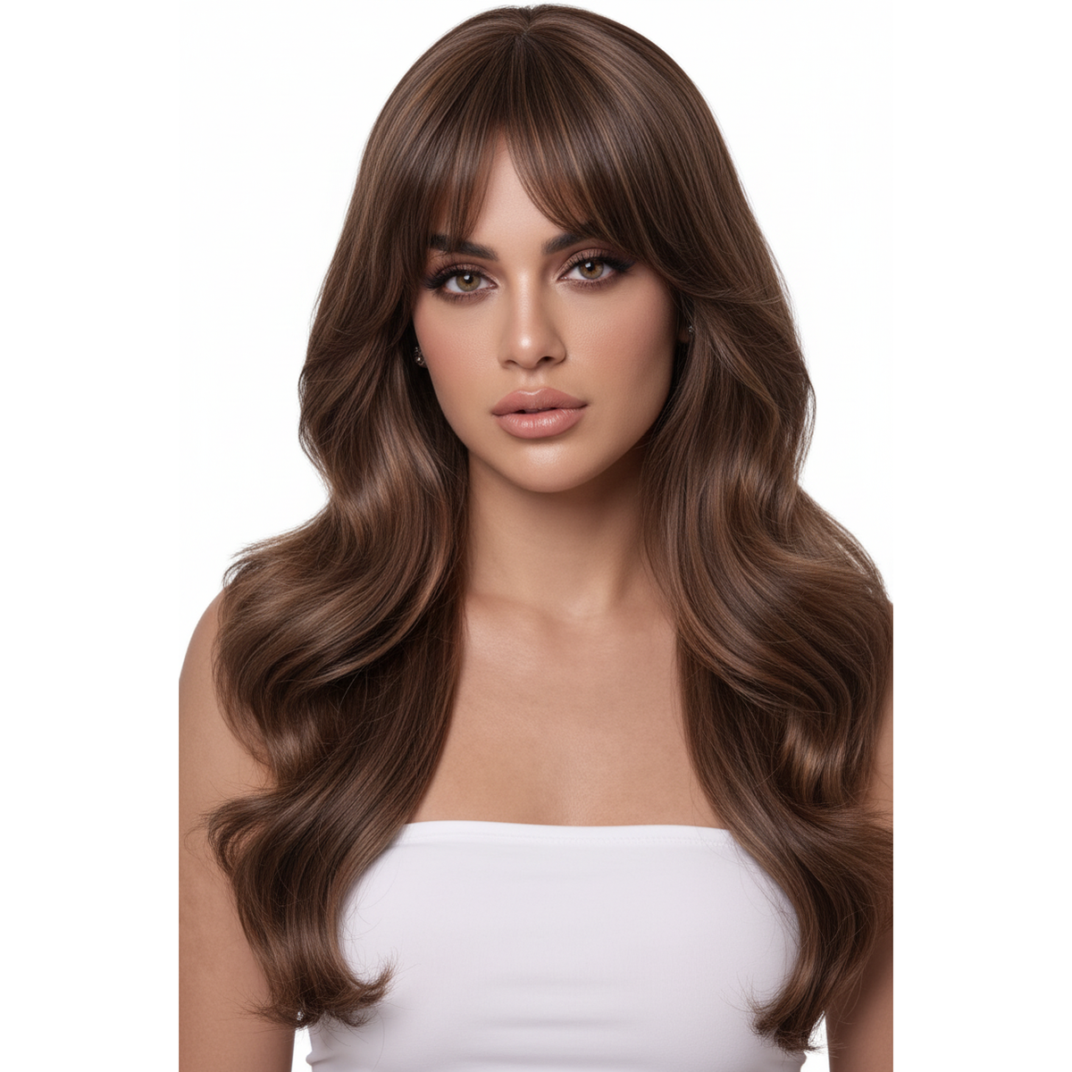 'Tia' Wig – Long Wavy Toffee Muse-Allaura Fever Dream
