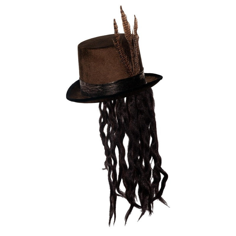 Voodoo Top Hat with Dreads