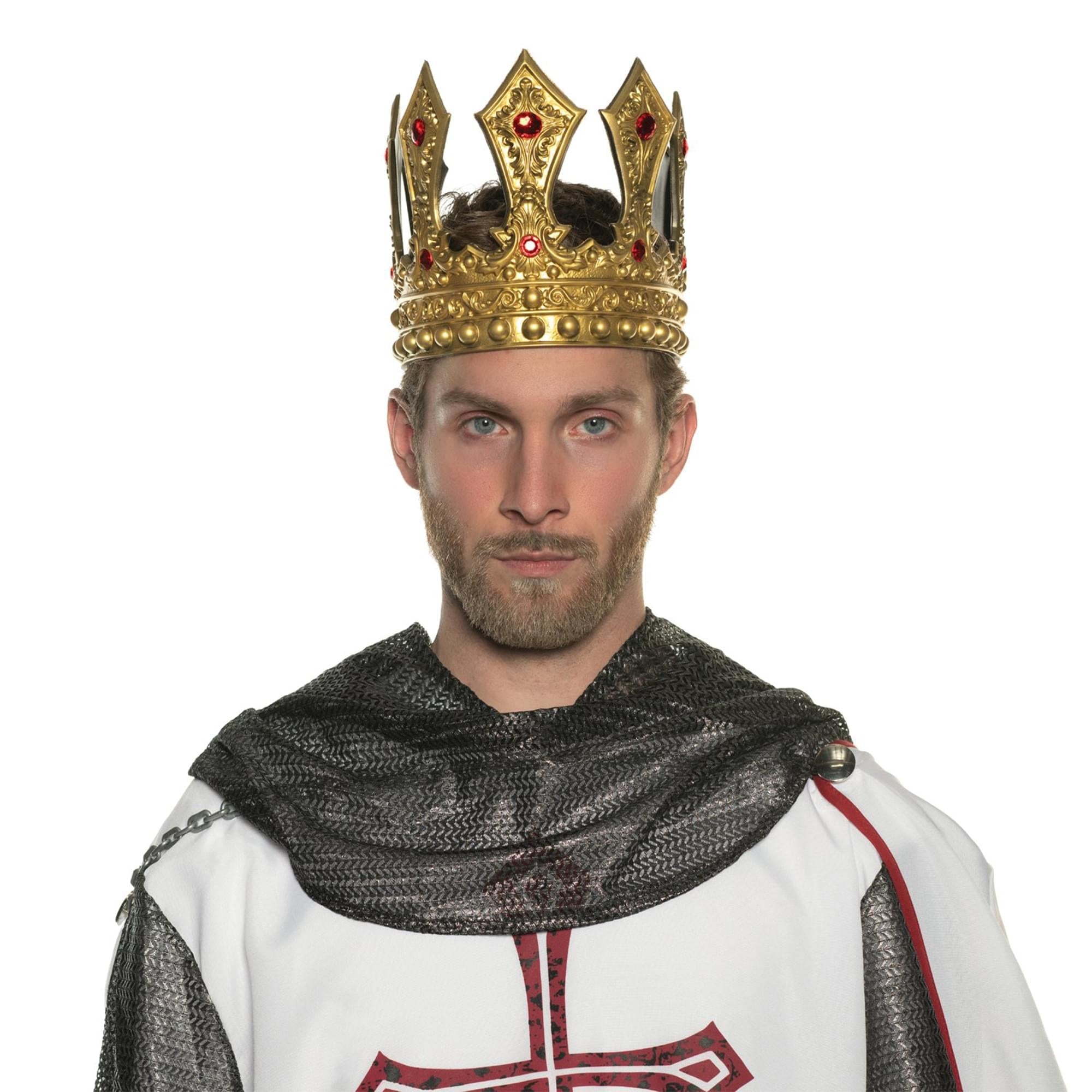 King's Gold Adjustable Foam Crown, Adult