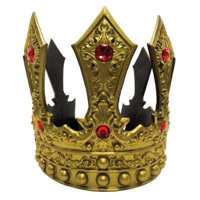 King's Gold Adjustable Foam Crown, Adult
