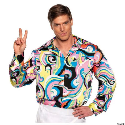 60'S Costume Shirt- Multicolor