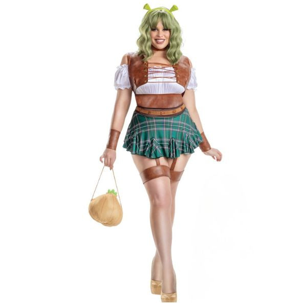 Swamp Ogre Women's Costume, Plus